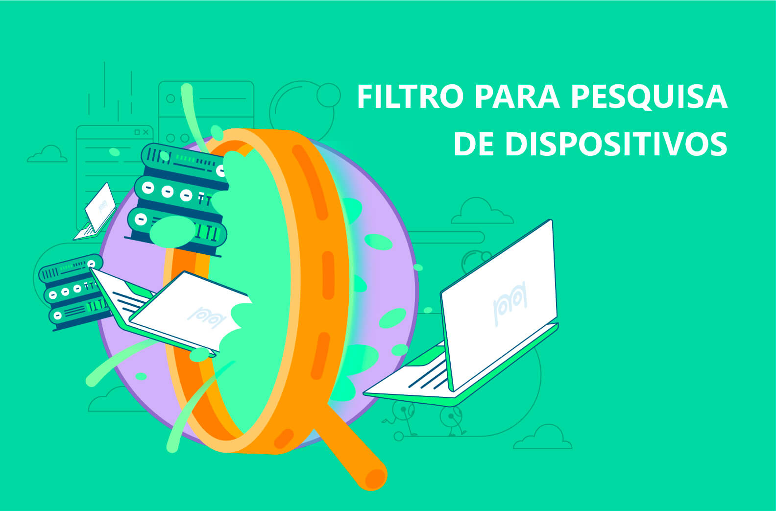 Filtro para pesquisa de dispositivos