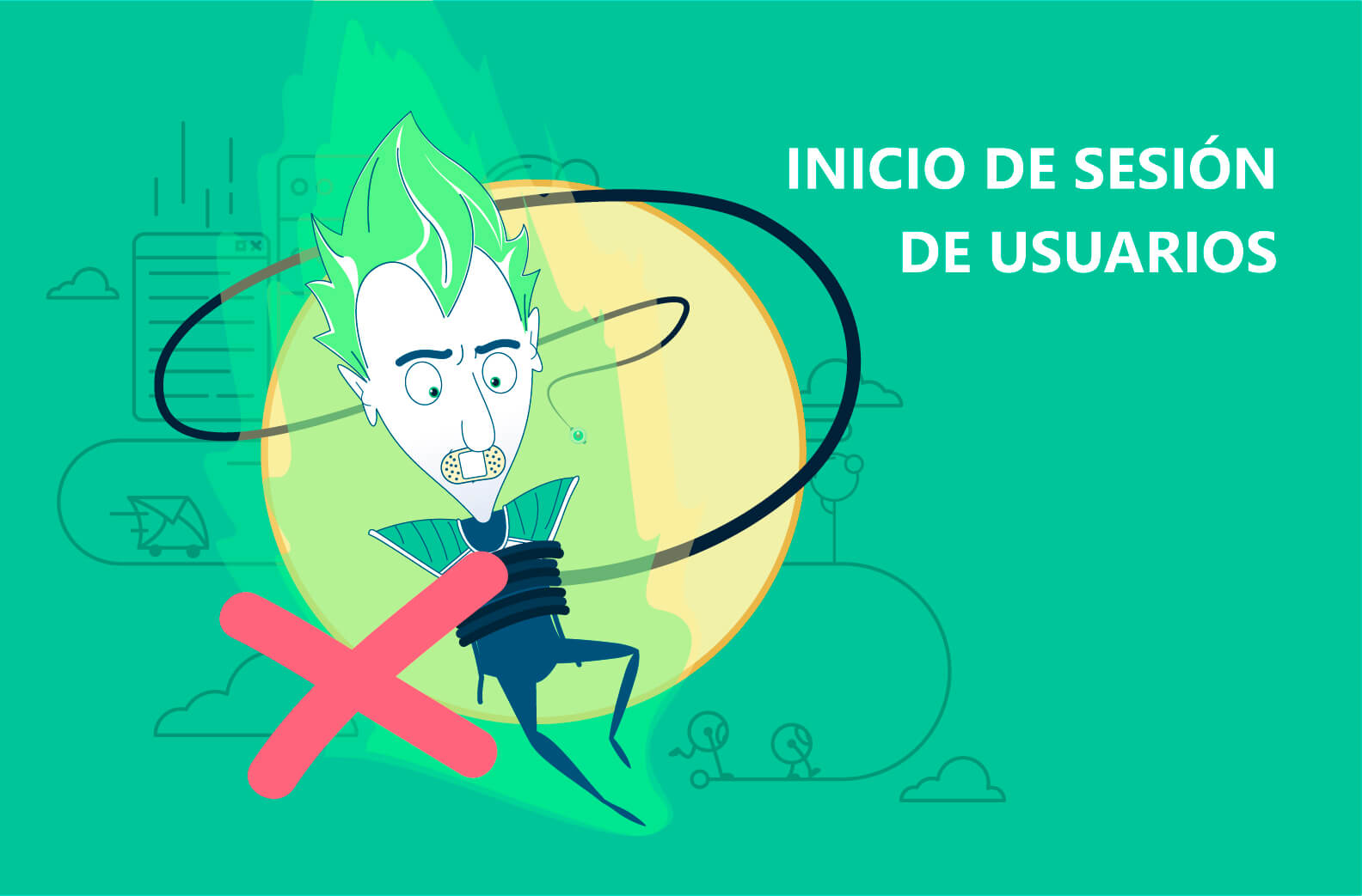 Función excluir login de usuario.